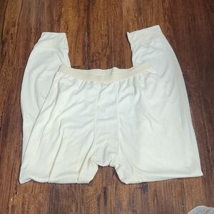 Patagonia Cream Thermal Long Johns